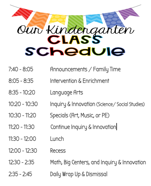 Class Schedule